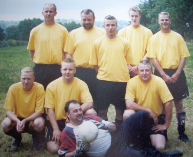 Der Sportverein Aufbau Hardenbeck - historische Aufnahme