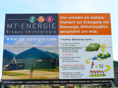 Die neue Biogasanlage